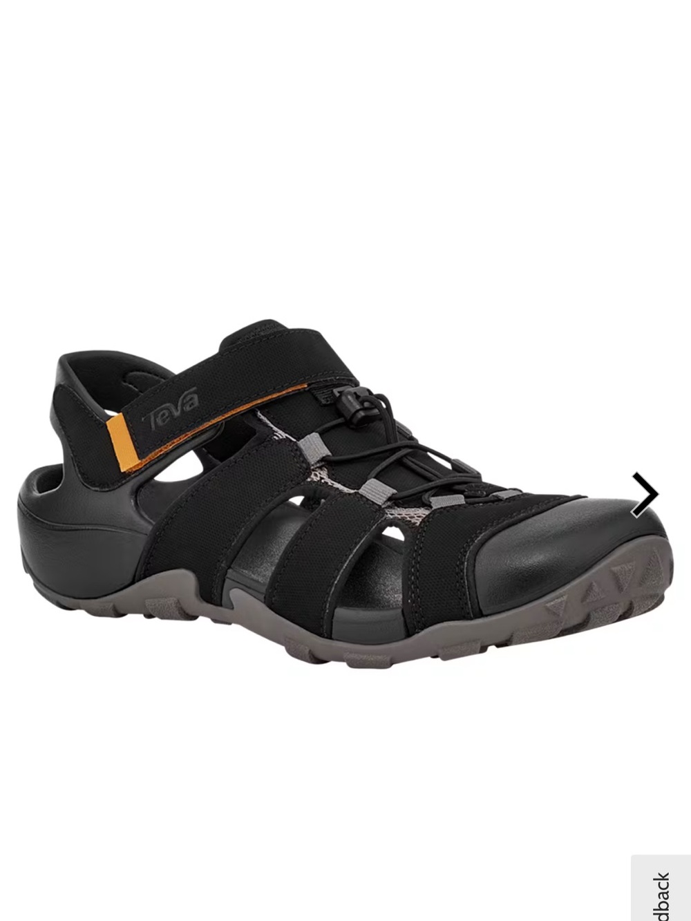 Teva Flintwood Black men’s watershoes, size 11
